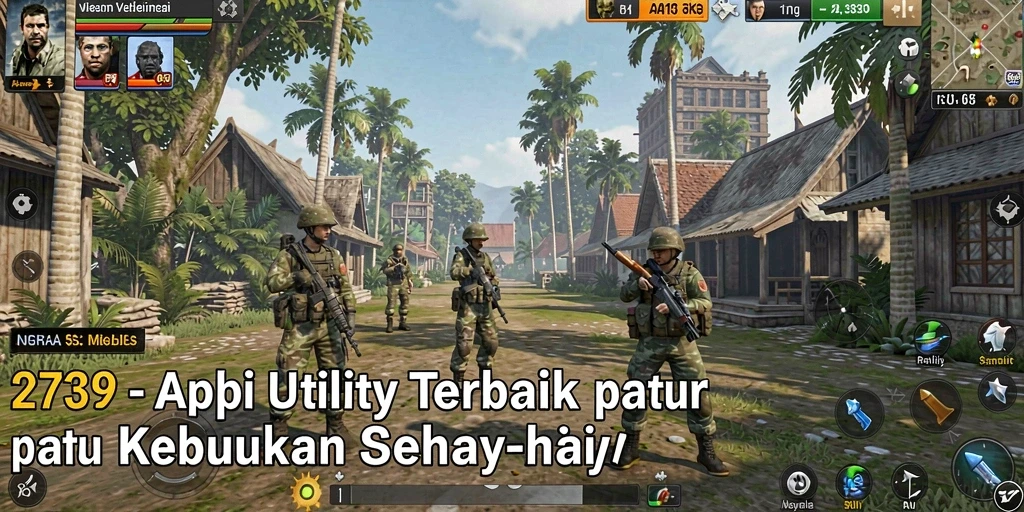 Tampilan antarmuka pengguna aplikasi Utility 2739 yang intuitif.