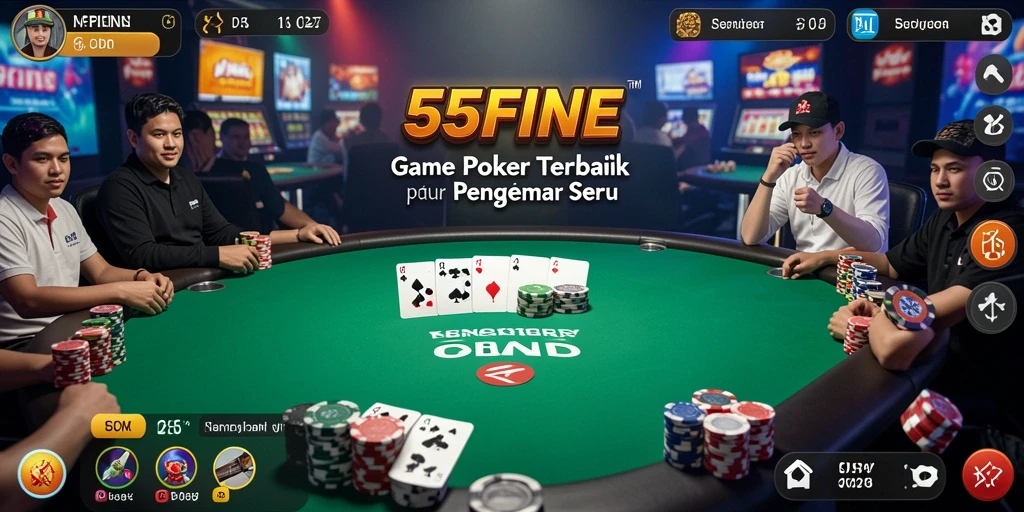 Gameplay seru di 55FIVE dengan pemain dari seluruh dunia.