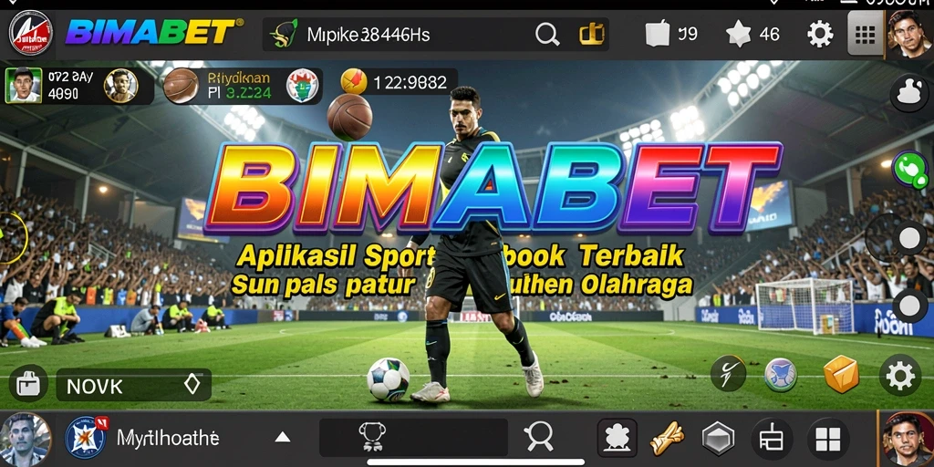 Tampilan menarik dari gameplay <strong>BIMABET</strong> dalam taruhan olahraga.