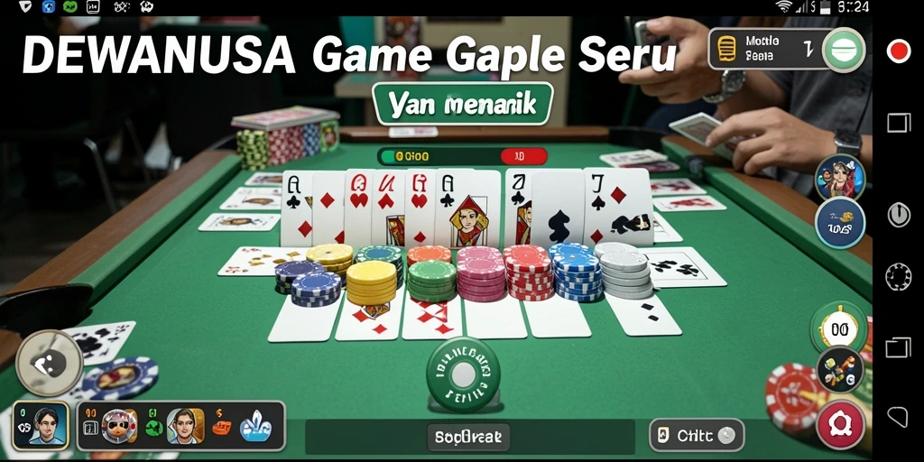 Tampilan gameplay DEWANUSA yang menarik dan interaktif.