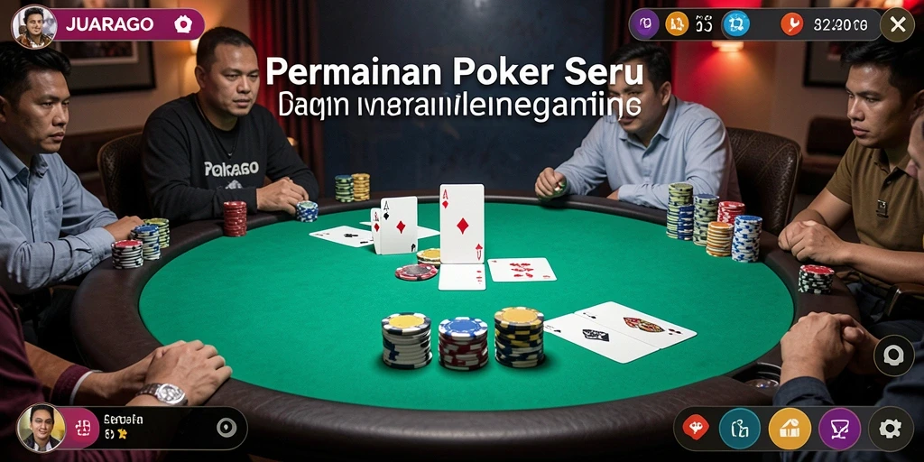 Tampilan gameplay JUARAGO yang menarik dan mendebarkan.