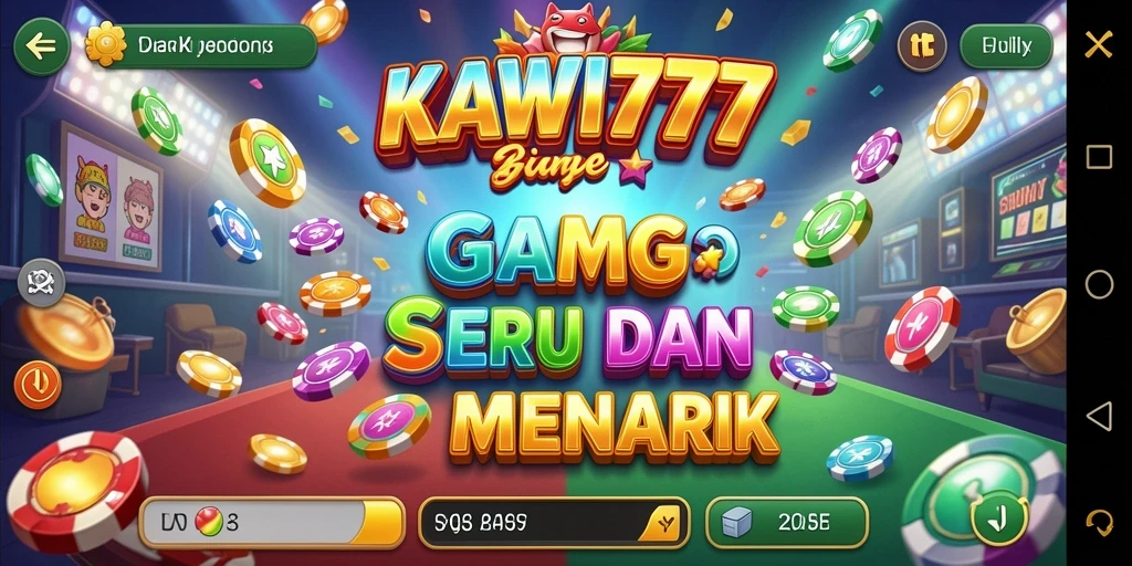 Tampilan gameplay menarik dalam KAWI777, nikmati Bingo seru.