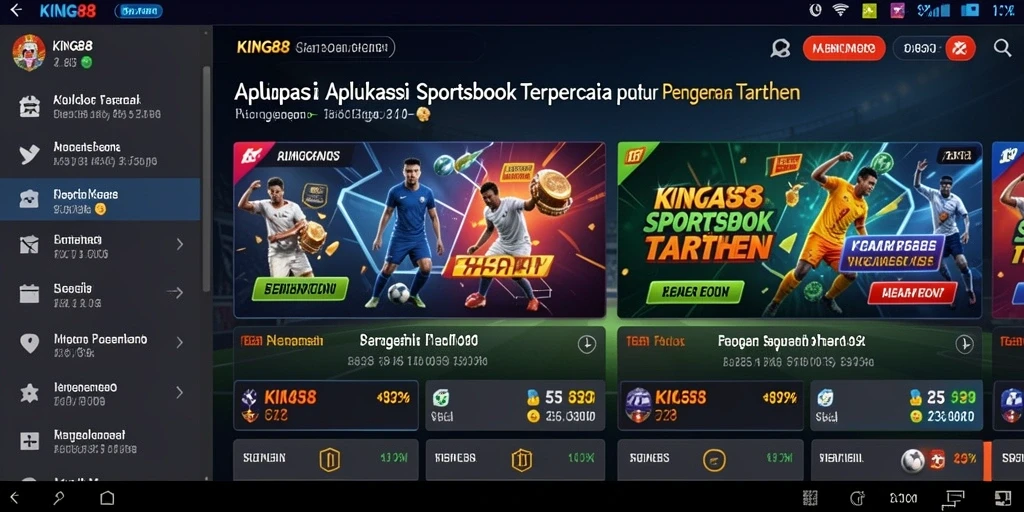 Tampilan gameplay KING88 yang menarik dan interaktif.