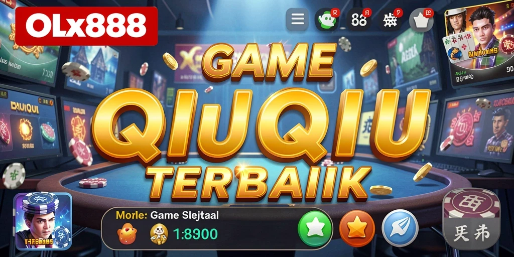 Tampilan menarik dari gameplay OLX888 QiuQiu.