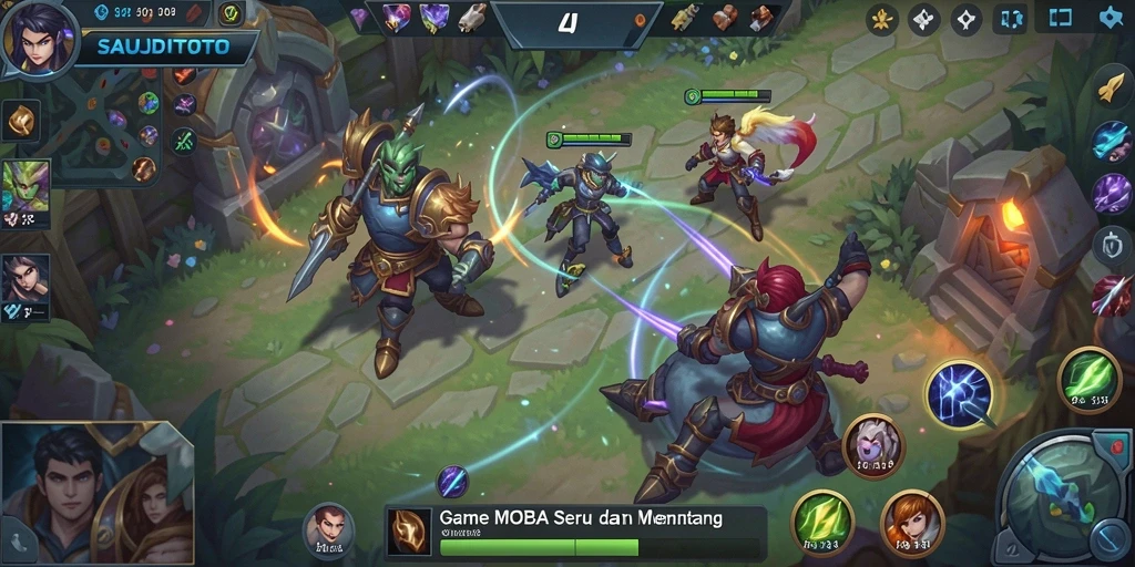 Tangkapan layar gameplay SAUDITOTO yang mendebarkan dan menarik.