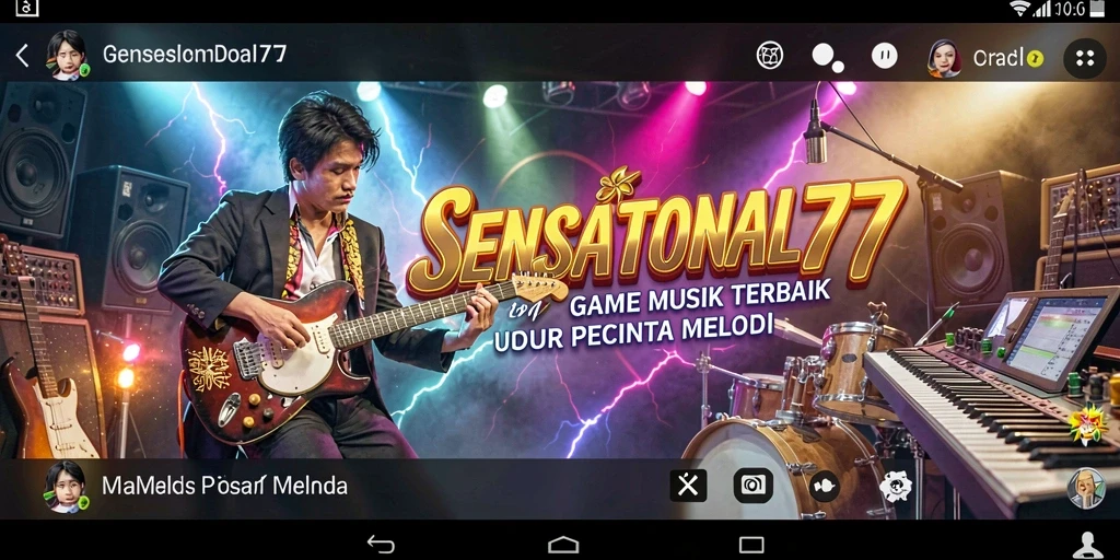 Tampilan gameplay SENSATIONAL77 yang seru dan menarik.