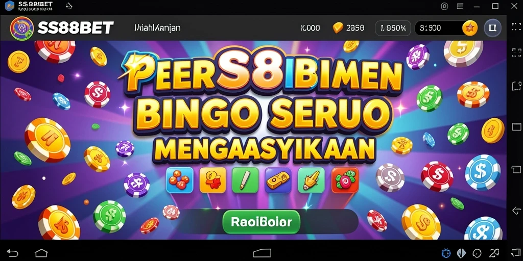 Screenshot gameplay Bingo yang menarik dan seru di SS88BET.