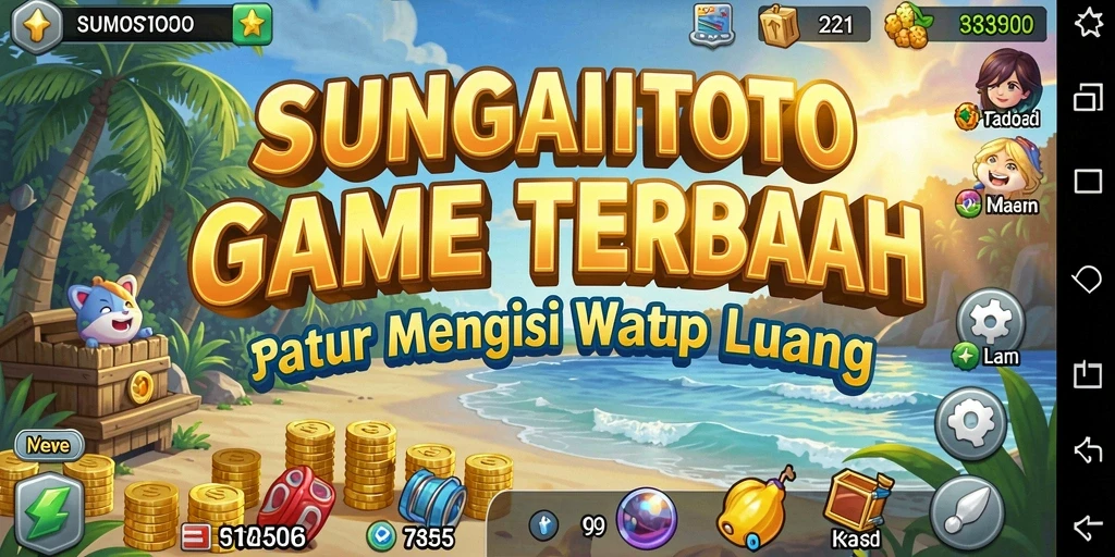 Tampilan gameplay SUNGAITOTO yang menarik dan menghibur.