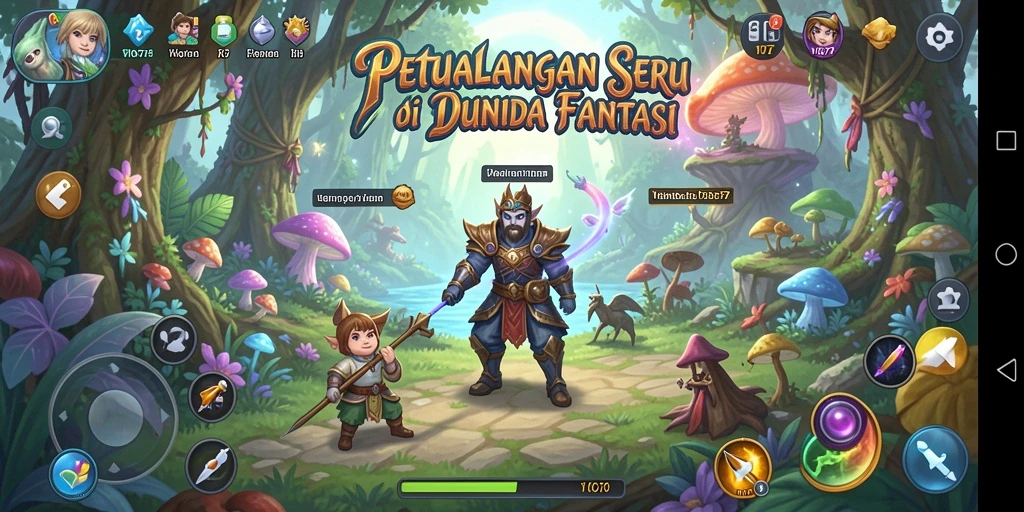 Tampilan gameplay VIO77 yang menakjubkan dan penuh petualangan.