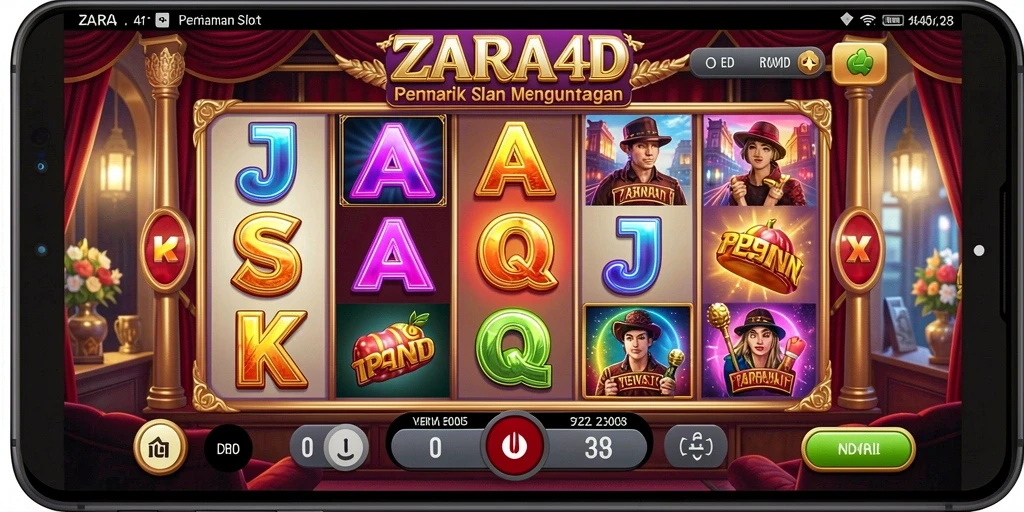 Gameplay seru ZARA4D dengan tampilan slot menarik.